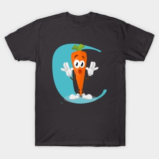 Alphabet n Carrot T-Shirt